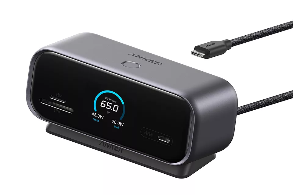 Anker представила многофункциональный хаб с дисплеем для мониторинга