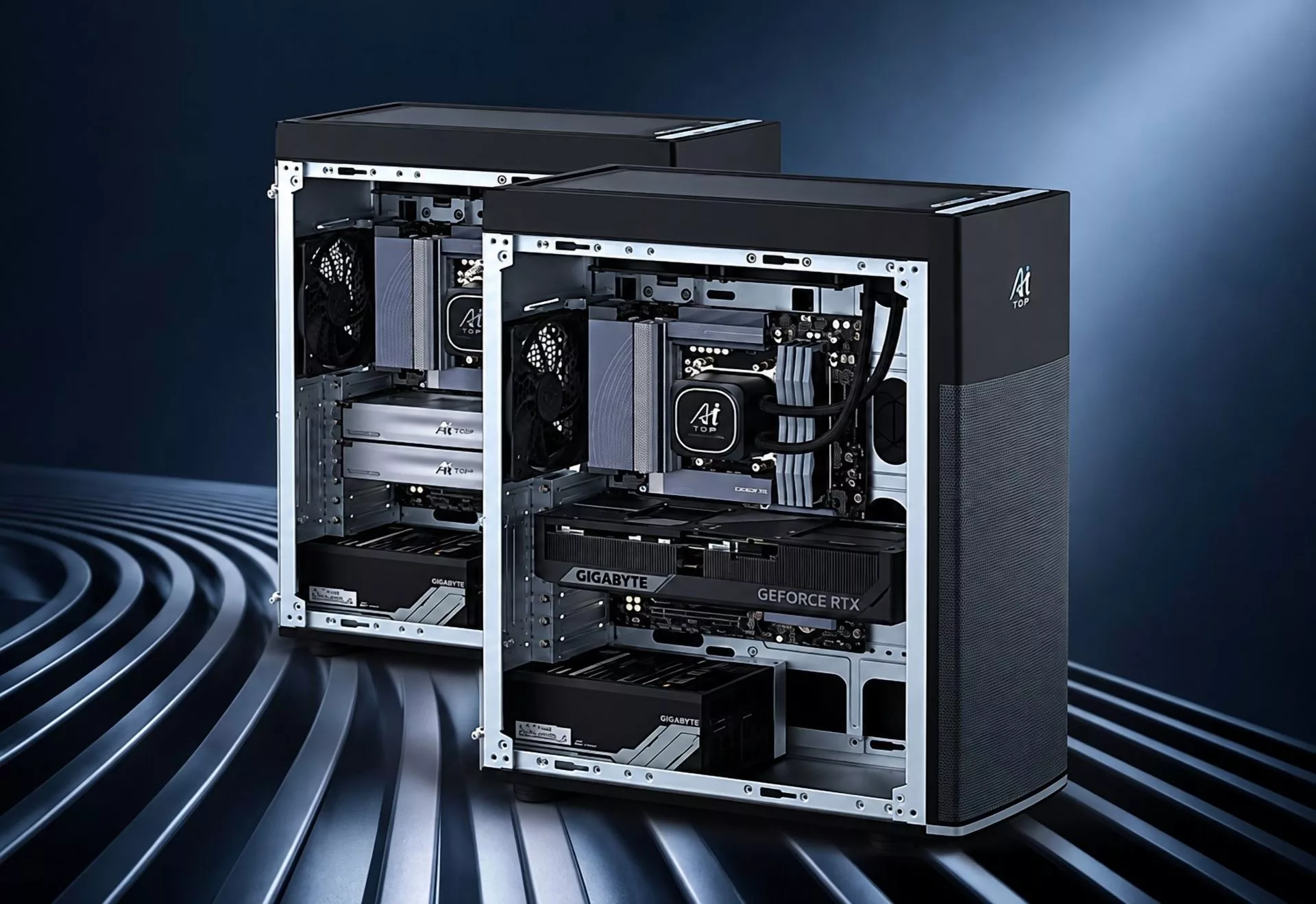 Gigabyte представила AI TOP 100 B850: рабочая станция с RTX 5090 или двумя Radeon AI Pro R9700
