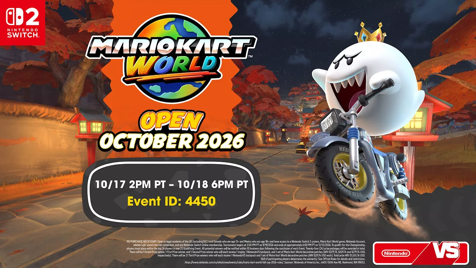 Mario Kart World Open: анонсировано событие октября 2026 года
