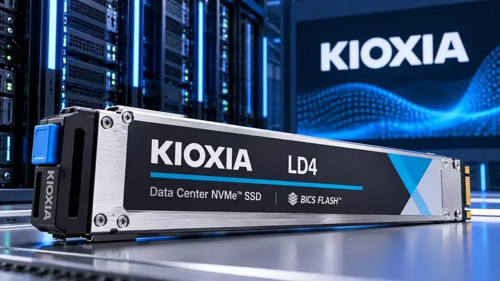 Kioxia LD4: E1.L-SSD на базе QLC-NAND с потенциалом до 122,88 ТБ для 1U-Server