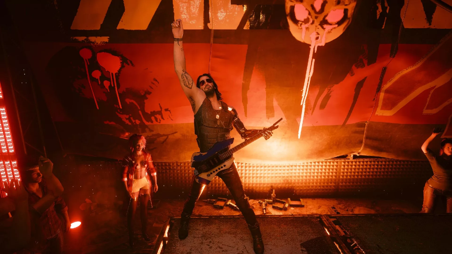 Мод Guitar Gigs Across Night City добавляет туры по концертам в Cyberpunk 2077