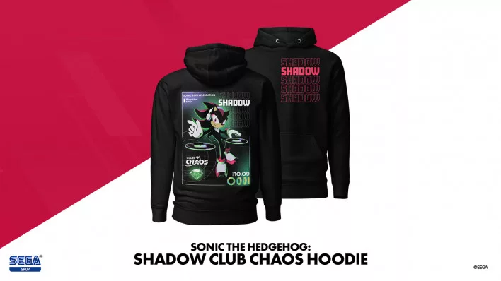 Коллекция мерча Club Chaos со Shadow вышла в SEGA Shop