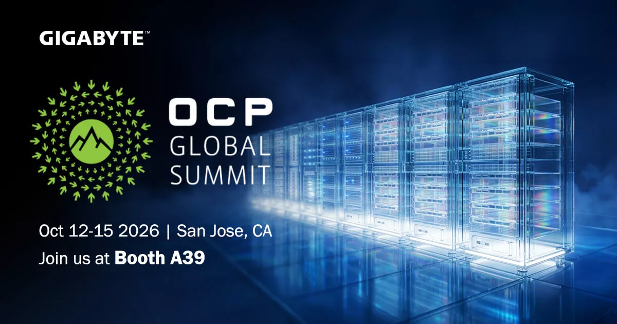 Giga Computing представила решения для ИИ-инфраструктуры на OCP Global Summit 2026