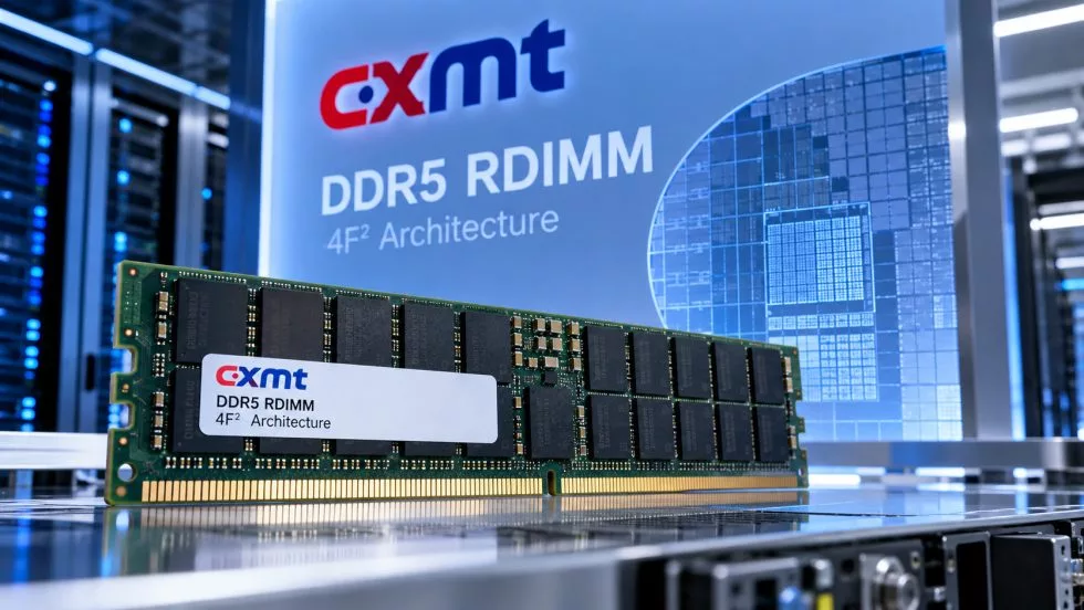 CXMT планирует выпустить DDR5-RDIMMs с архитектурой 4F² к 2026 году
