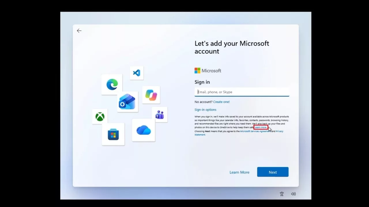 Microsoft закрыла лазейку для установки Windows 11 с локальной учётной записью