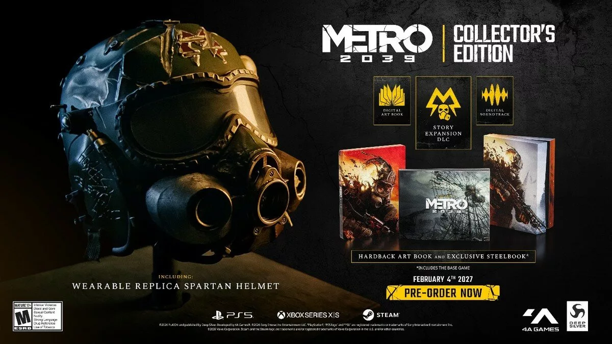 Открыты предзаказы Metro 2039: подробности изданий и DLC