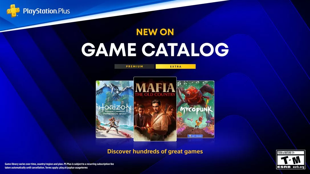 Обновление каталога PlayStation Plus на октябрь: Mafia: The Old Country и Horizon Forbidden West