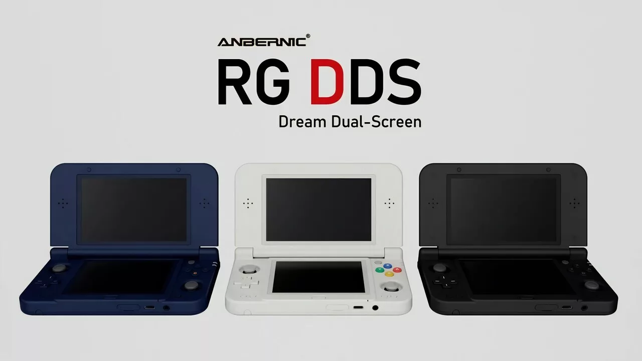 Anbernic RG DDS: цены и полные характеристики двухэкранного устройства