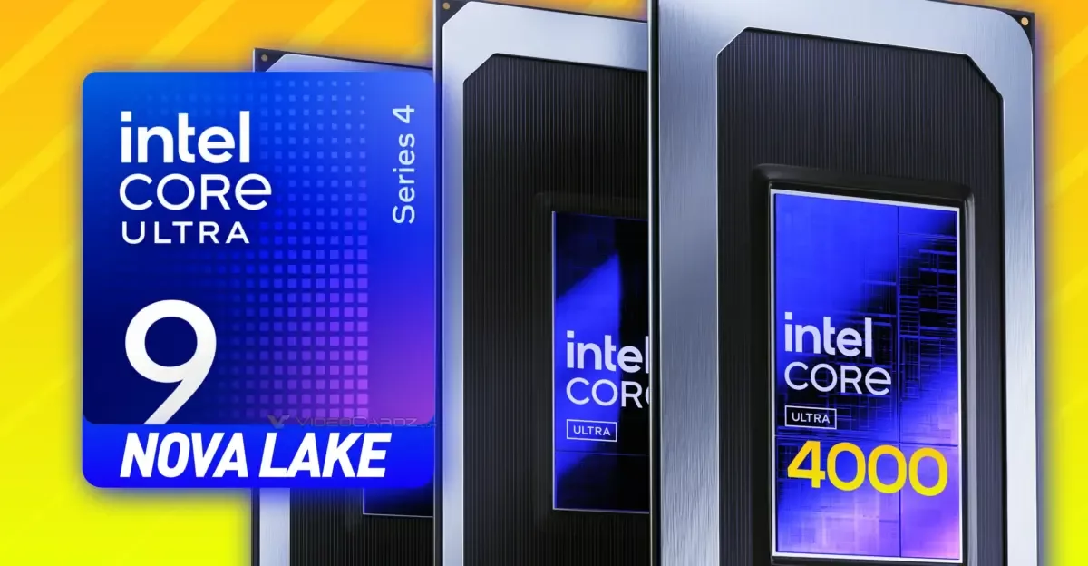 Все процессоры Nova Lake получат именование Core Ultra 4000
