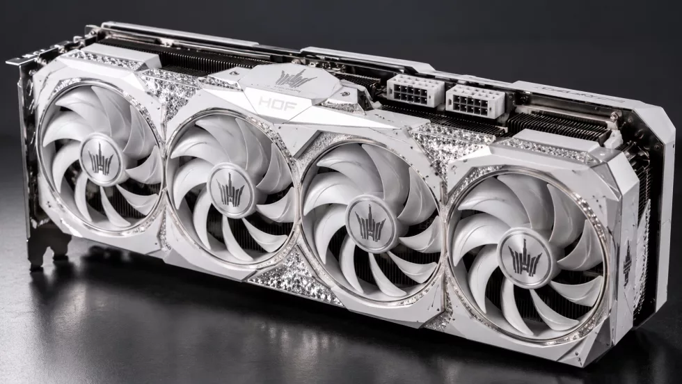 GALAX RTX 5080 HOF Extreme: два разъема 12V-2×6 для 360 Ватт