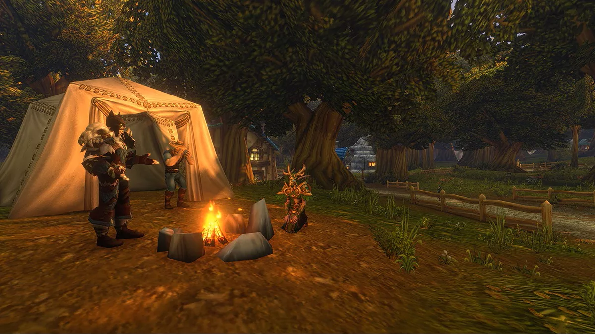 Система кемпинга в World of Warcraft: Forever
