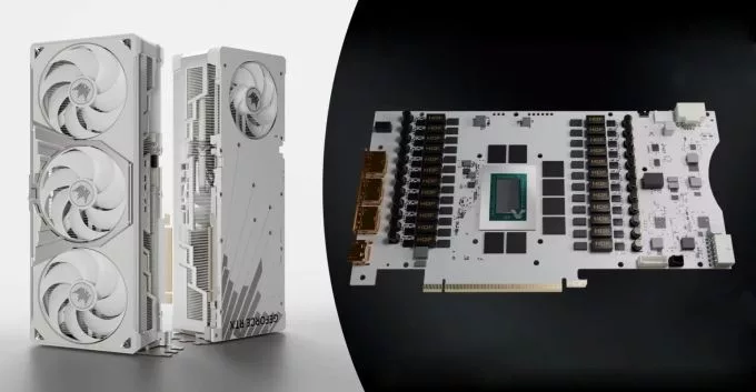 Два разъема 12V-2x6, но используется только один: Galax представила RTX 5080 HOF Extreme