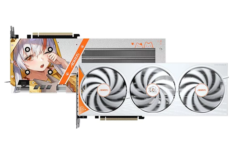 GIGABYTE представила RTX 5060 в дизайне Rin Kamitaka