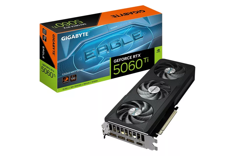 GIGABYTE выпустила GeForce RTX 5060 Ti EAGLE MAX OC 8G