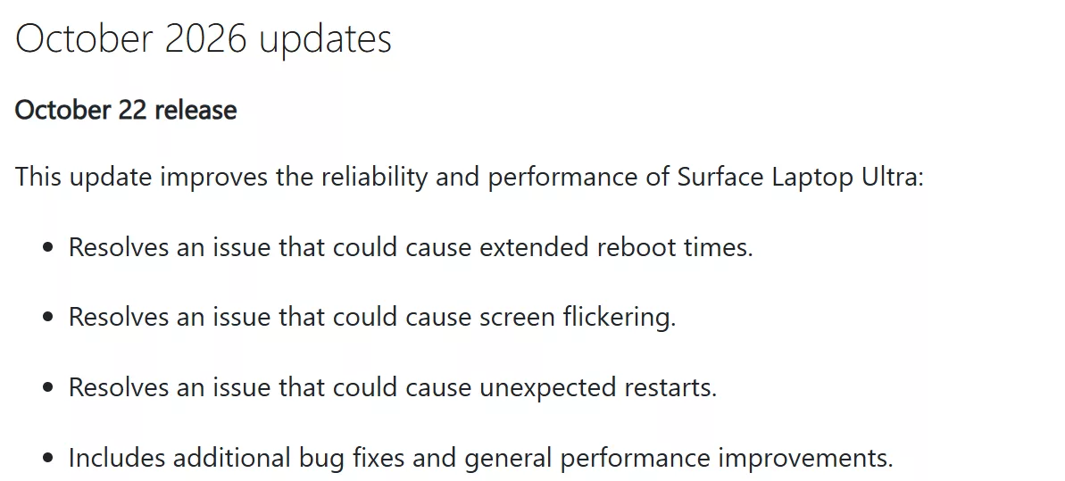 SURFACE-UPDATE