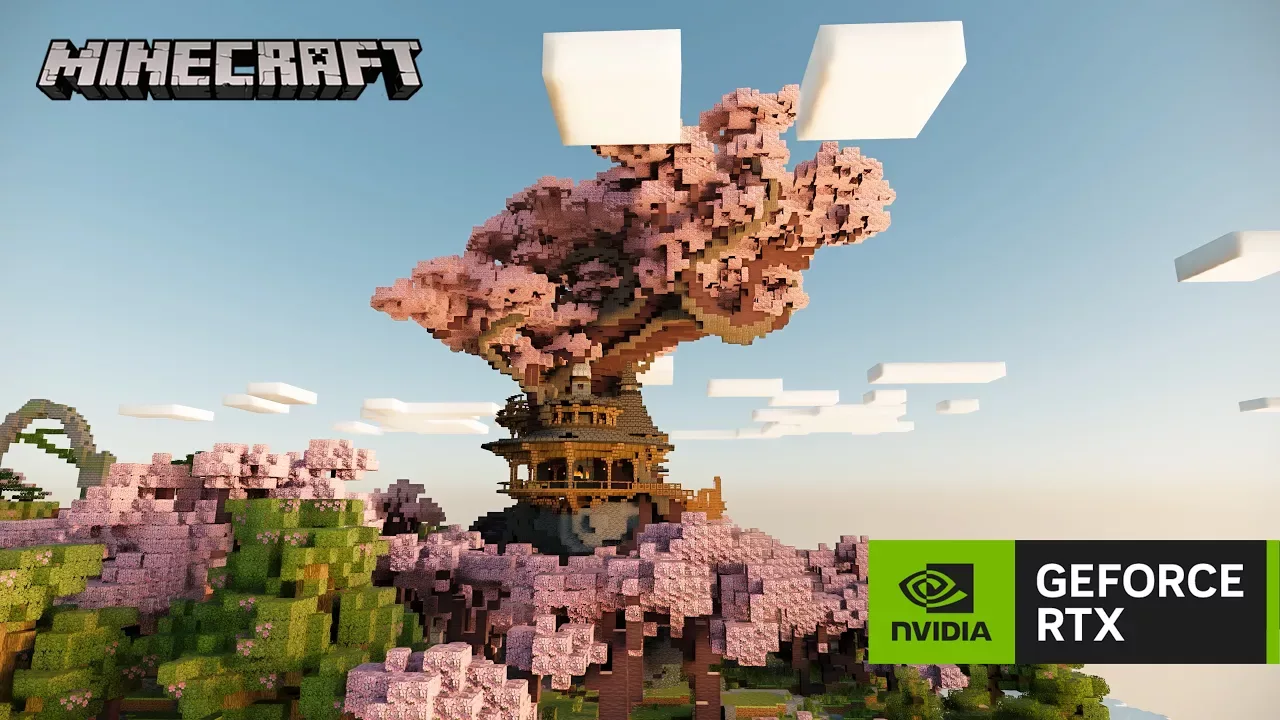 RTX Remix для Minecraft: трассировка путей и DLSS 5