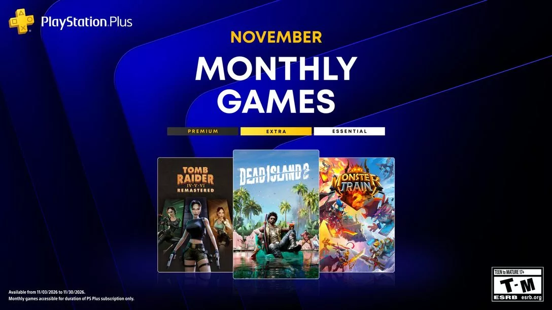 Игры PlayStation Plus на ноябрь: Dead Island 2, Tomb Raider IV – VI Remastered и Monster Train 2