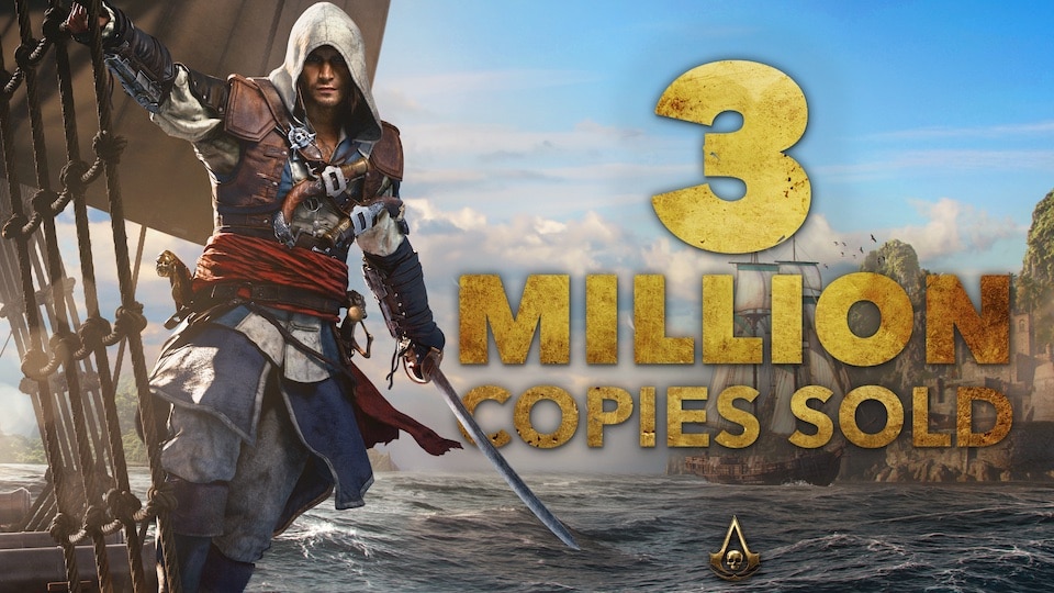 Assassin’s Creed Black Flag Resynced Sells More Than 3 Million Copies in a Week