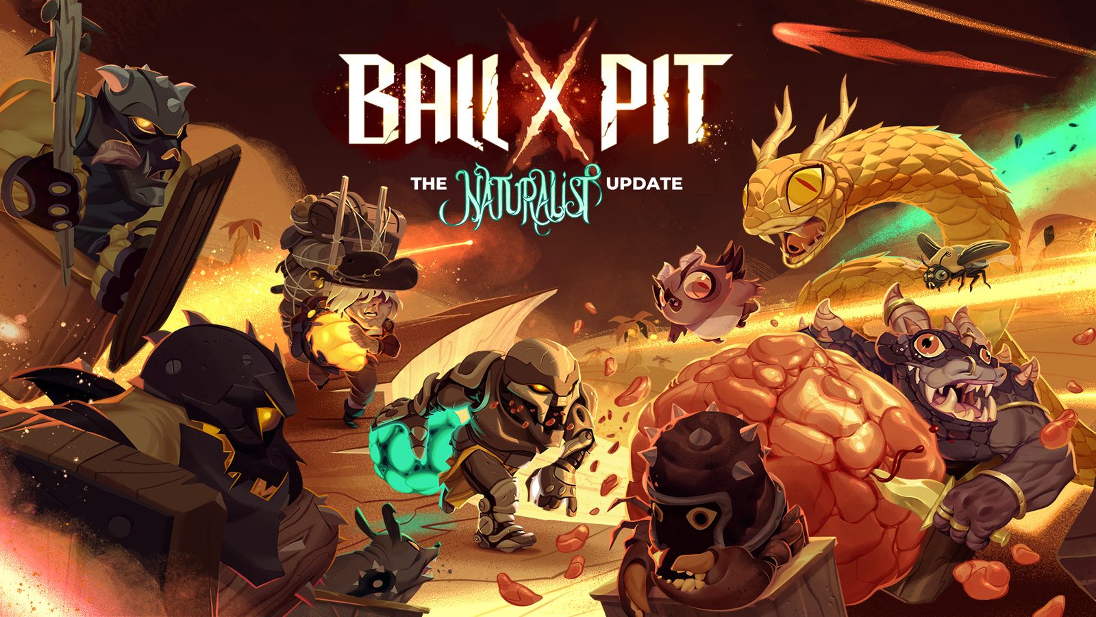 BALL x PIT получит финальное бесплатное обновление The Naturalist 6 августа