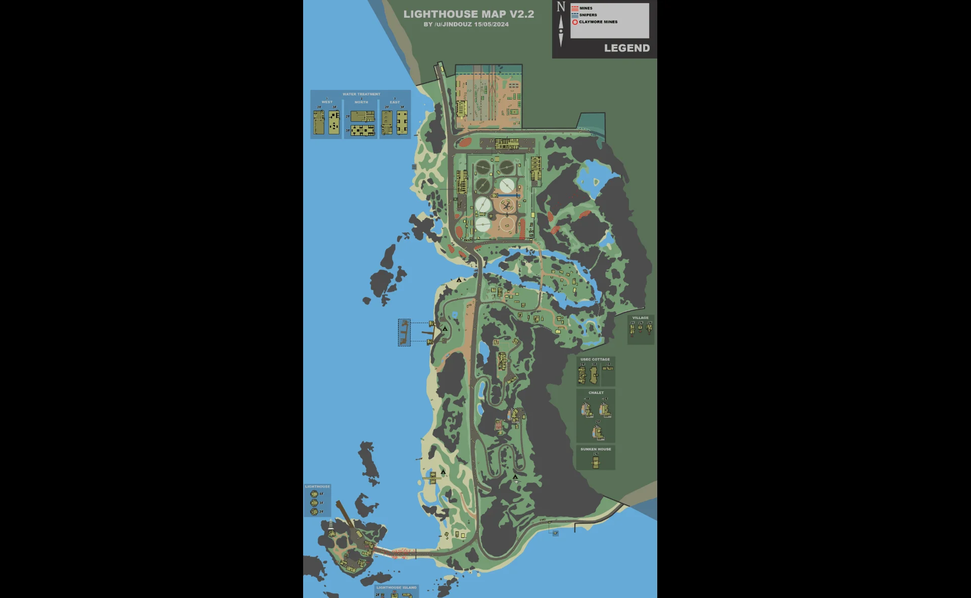 Карта Lighthouse в Escape from Tarkov