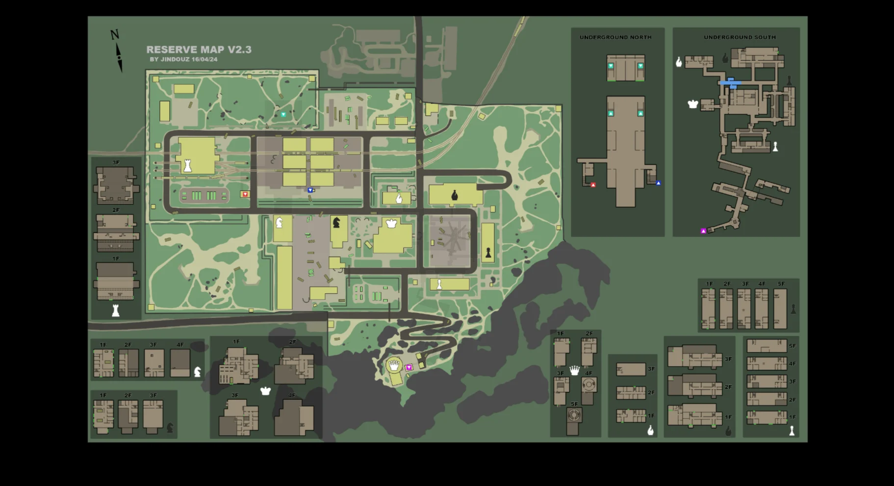 Карта Reserve в Escape from Tarkov