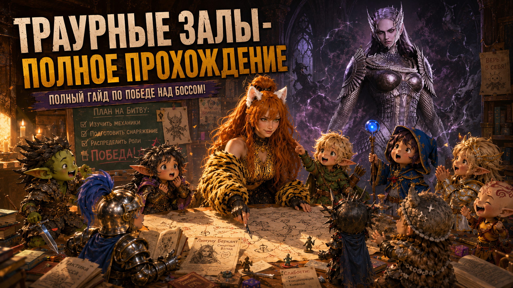 Throne and Liberty: Полный гайд по Лимуни Беркант и подземелью Траурные залы (Halls of Tragedy)